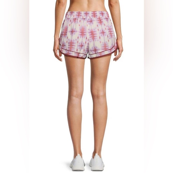 Free People FP Movement Printed Varsity Blues Short in Sand Storm Combo Size M - Picture 5 of 12